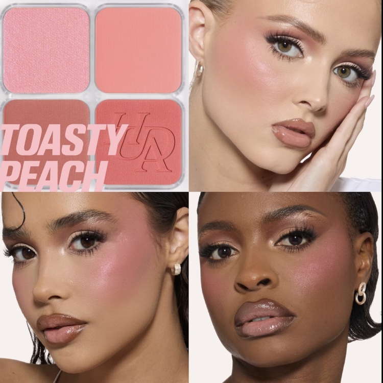 HUDA BEAUTY Blush Filter Blurring Blushlighter Palette 