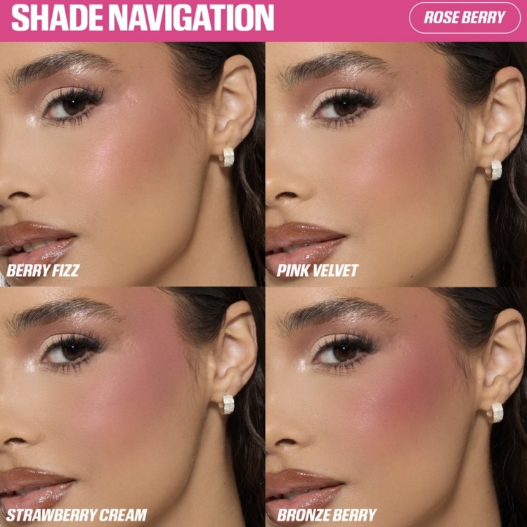 HUDA BEAUTY Blush Filter Blurring Blushlighter Palette 