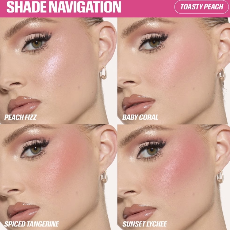 HUDA BEAUTY Blush Filter Blurring Blushlighter Palette 