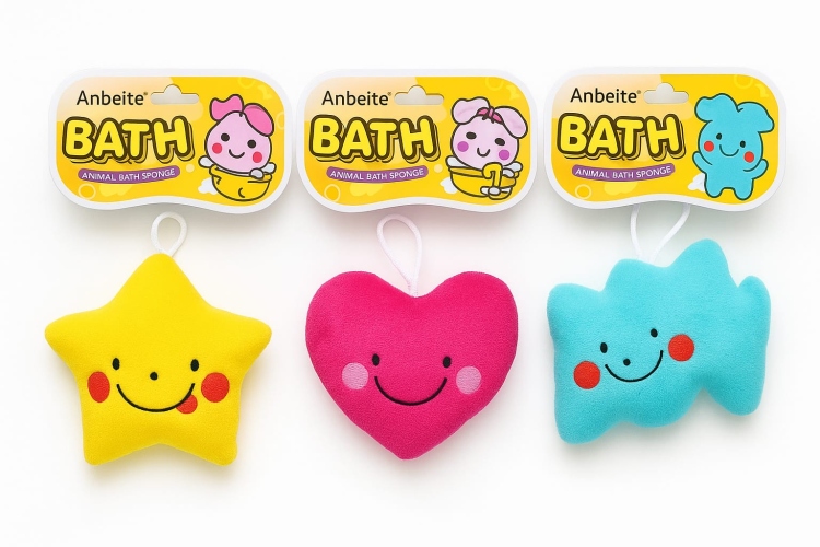 اسفنجة الاستحمام للأطفال 