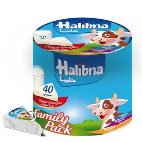 حليبنا جبنة مثلثات 8قطع*5