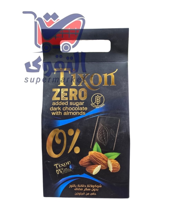 تيسكون شوكولاتة لوز زيرو 100غم