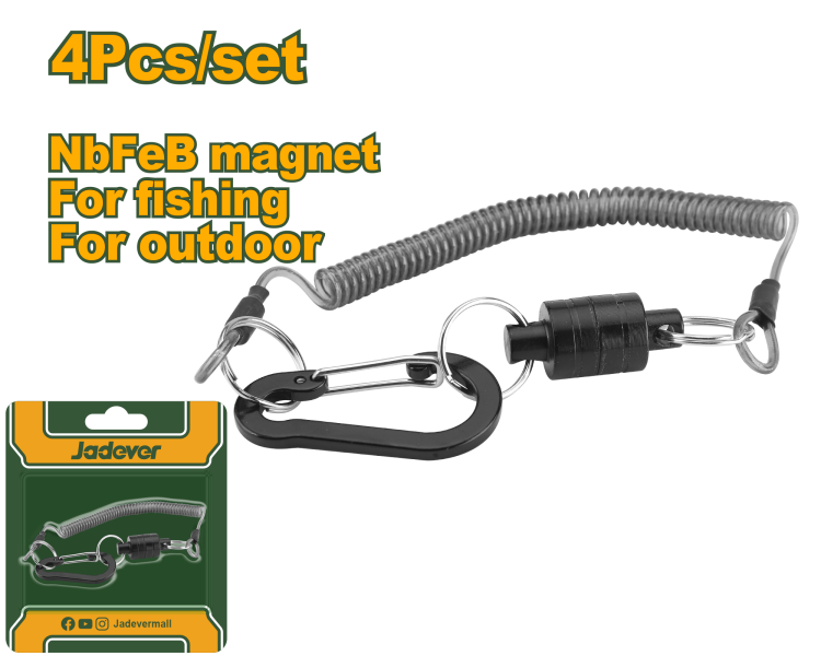 طقم صيد متعدد الاستخدامات 4 قطع – مغناطيس نيوديميوم من جادايفر (JDZE4K11) طقم صيد متعدد الاستخدامات 4 قطع – مغناطيس نيوديميوم من جادايفر (JDZE4K11)