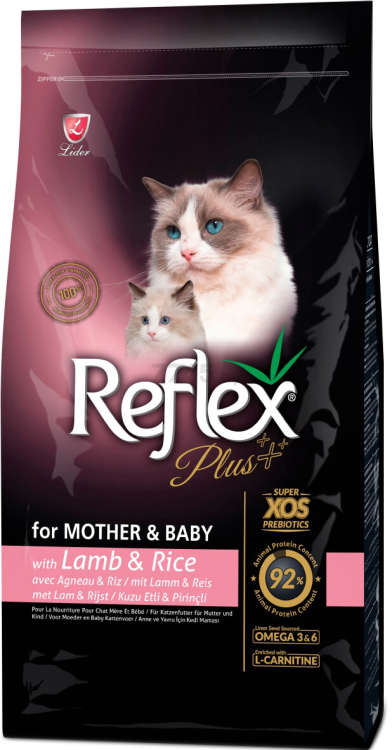  Reflex Plus for Mother&Baby with Lamb&Rice 15kg