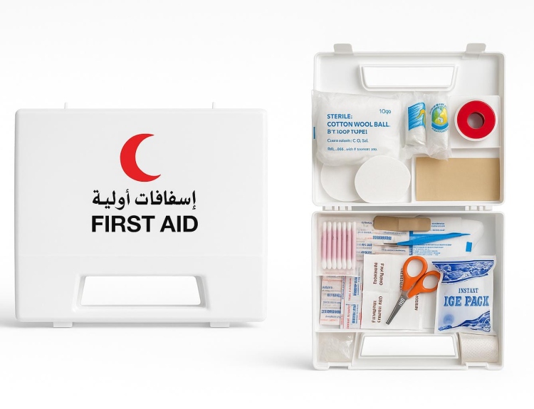 صندوق اسعافات أولية  الممتلئ 
