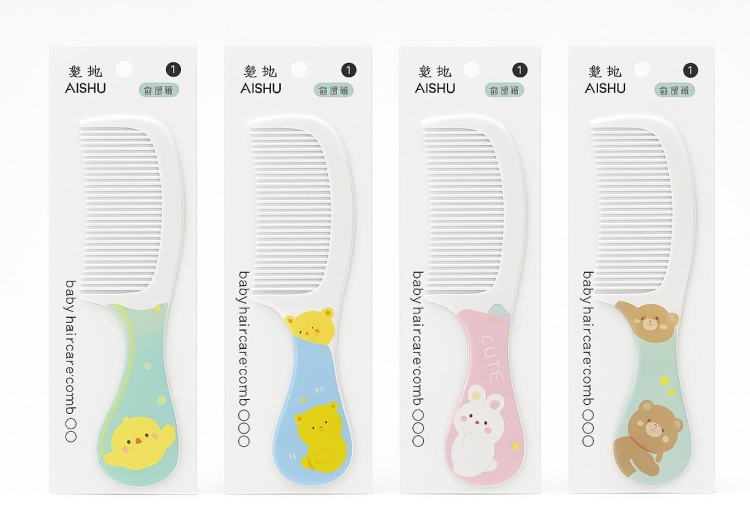 مشط شعر اطفال رسومات من نوع اشي 