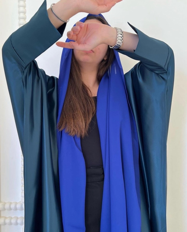 عباية ملونة