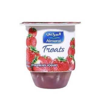 المراعي زبادي بالفراولة  تريتس 105جم