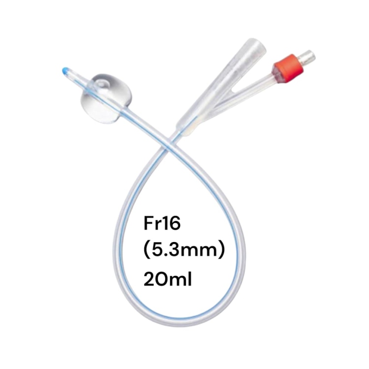 فولي كثتر سيليكون Fr16(5.3mm)20ml 