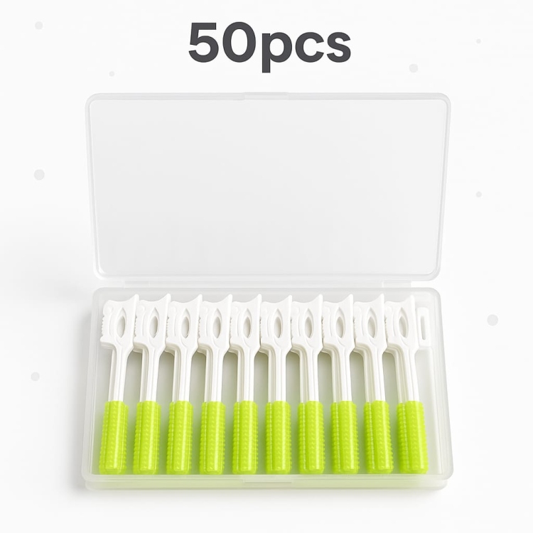 وكاسات تقويم الاسنان عدد 50 قطعة 