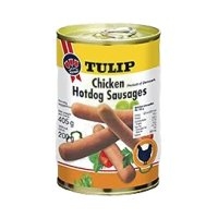 Tulips Chicken Hotdog Sausages 405g