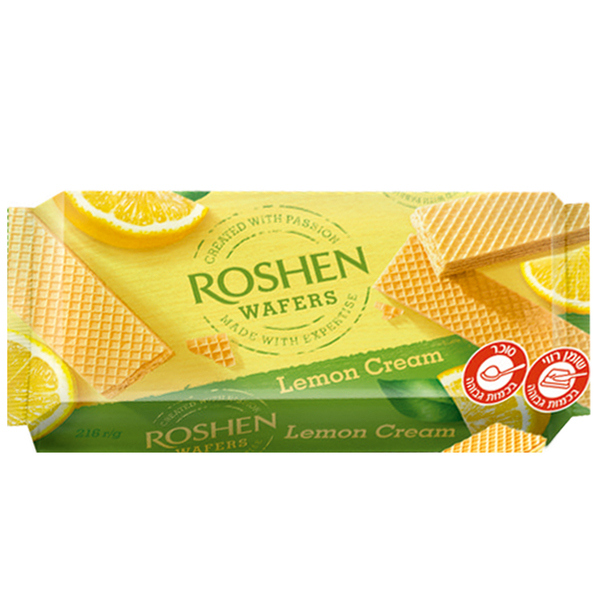 روشن ويفر بكريمه الليمون 216 غ