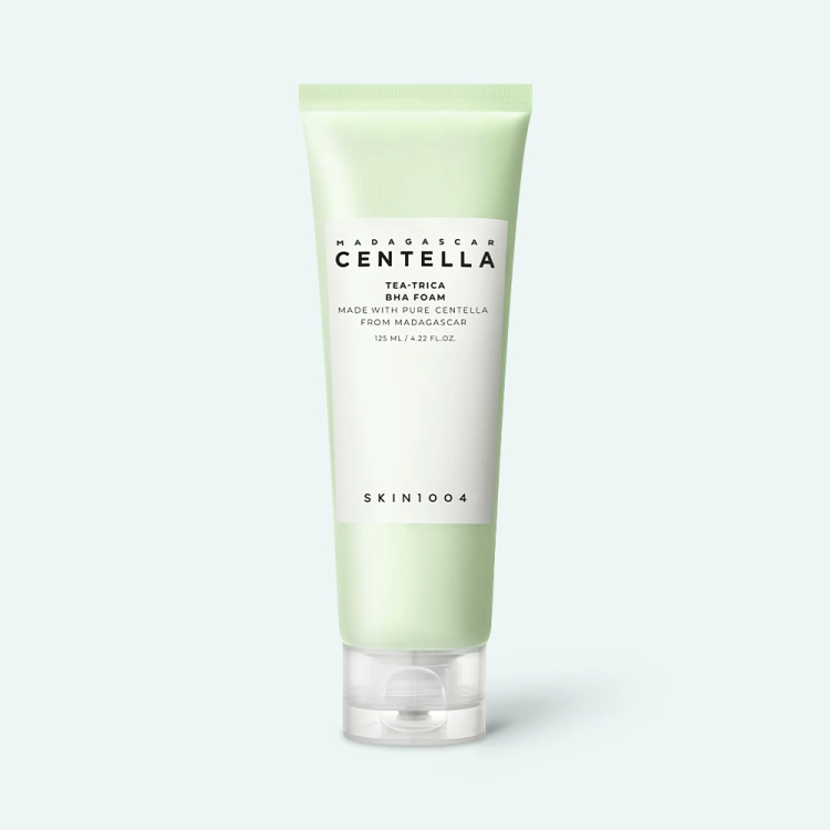 SKIN1004 Madagascar Centella Tea-Trica Bha Foam غسول رغوي بالساليساليك اسد 