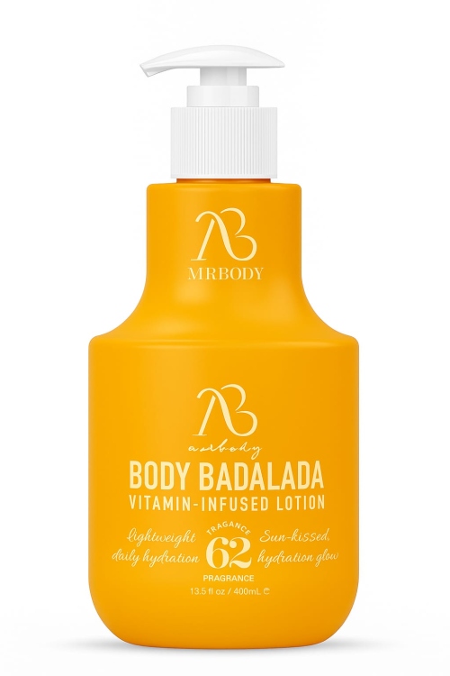 لوشن AIRBODE الغني بالفيتامينات برائحة  المناجو بحجم 400 مل