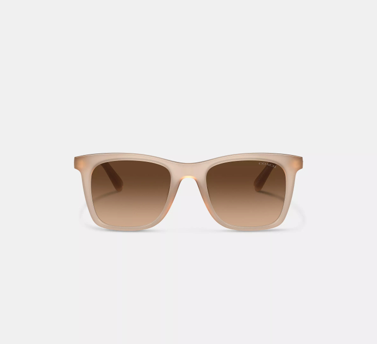 EyeframesInt-COACH-CH561 - Disney X Coach Striped Square Sunglasses - Assorted Colors