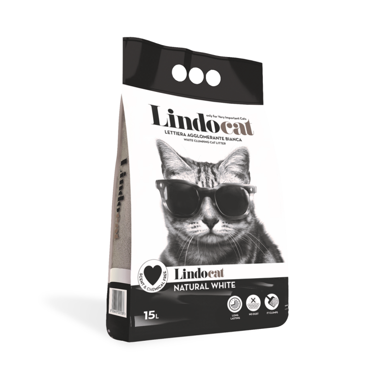 Natural White-Long-lasting white clumping litter 10 L