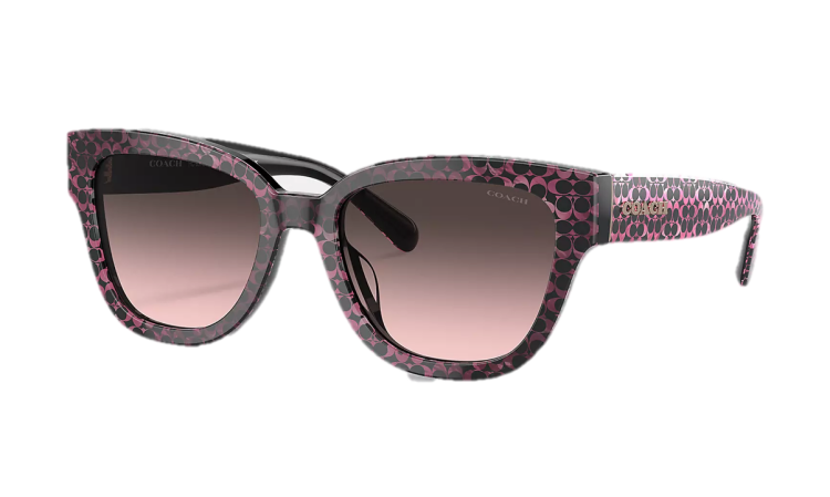 EyeframesInt-COACH-CL920 - Signature Round Sunglasses - Assorted Colors