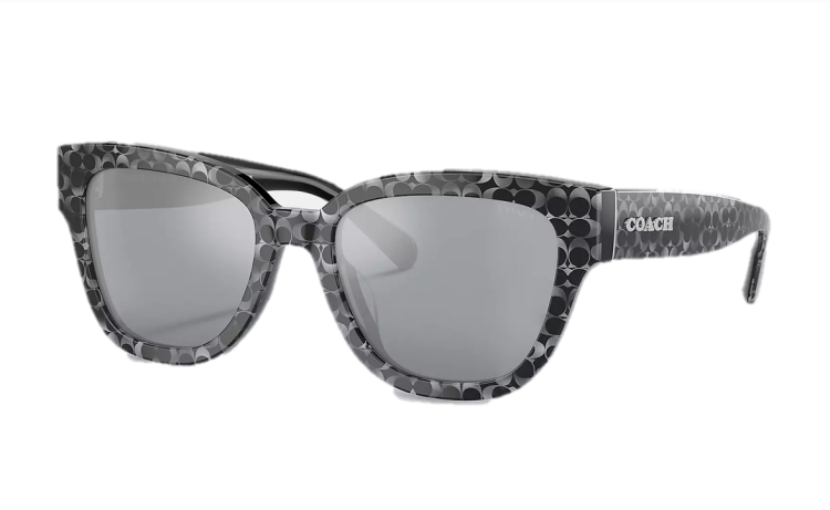 EyeframesInt-COACH-CL920 - Signature Round Sunglasses - Assorted Colors