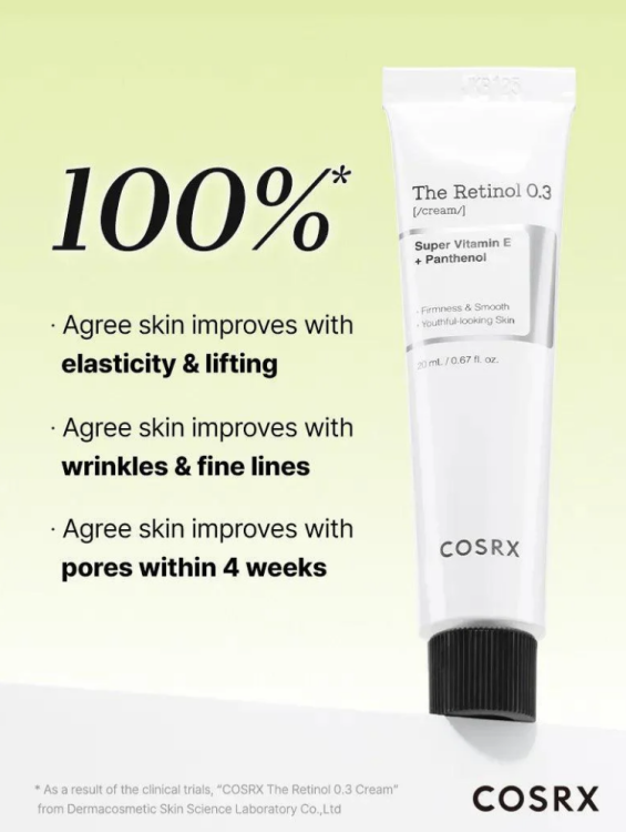 COSRX, The Retinol 0.3 Cream