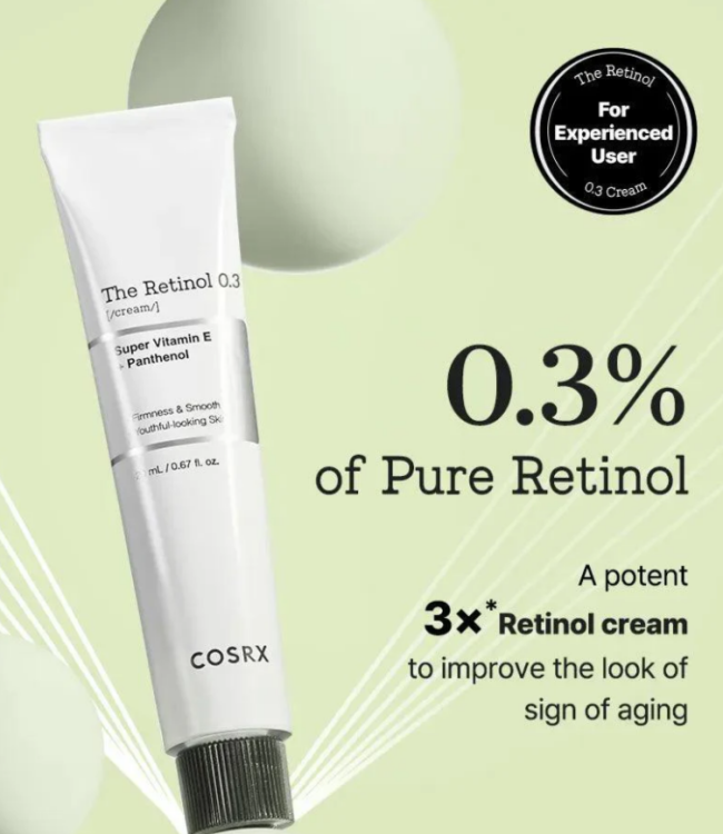 COSRX, The Retinol 0.3 Cream