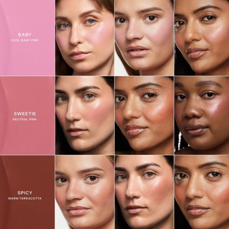 Saie Mini Dew Blush Trio