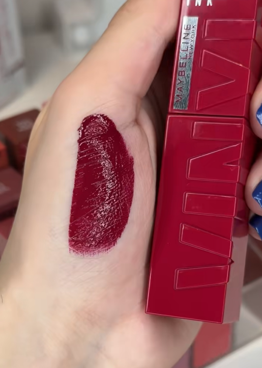 Maybelline, Super Stay Vinyl Ink Longwear Liquid Lipcolor  ميبيلين، سوبر ستاي فينيل انك احمر شفاه ثابت 