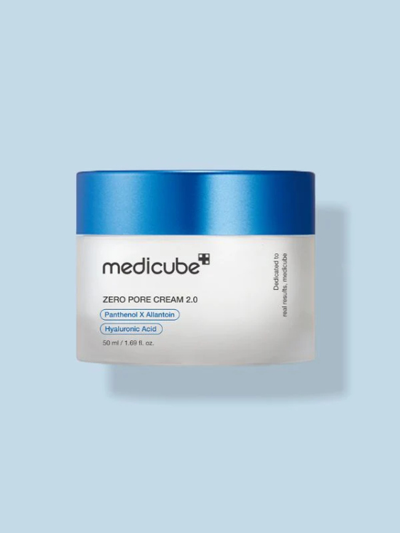 Medicube zero pore cream 2.0 كريم مرطب لتحكم بالمسام ولمعان البشرة الدهنية