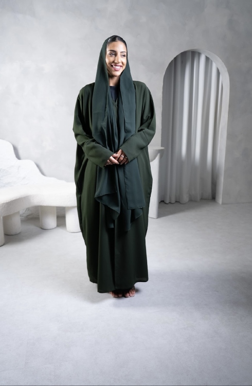 عباية بشت خضرة 