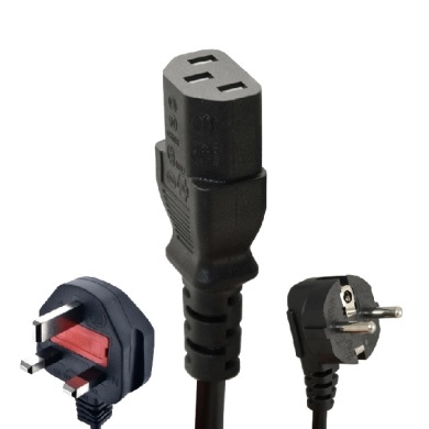 كيبل بور للكمبيوتر 1.8 متر 2 بن