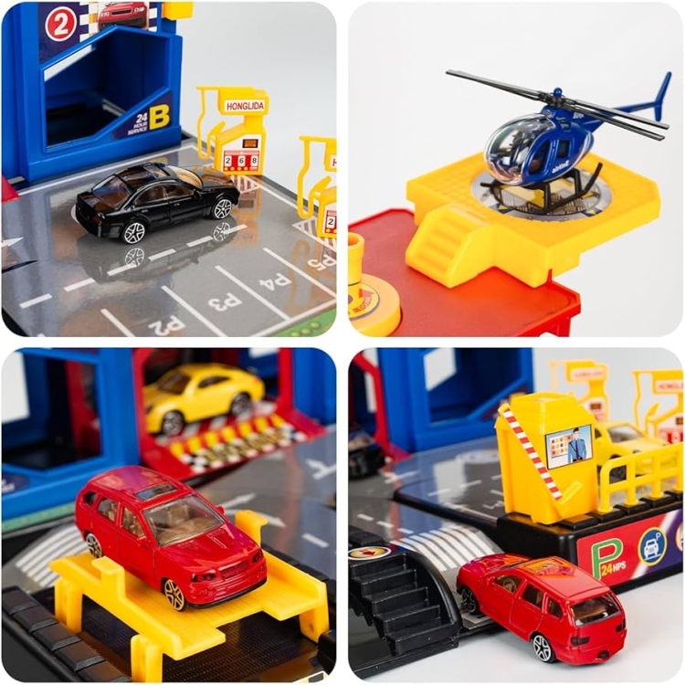 لعبة  كراج السيارات الحجم الكير 