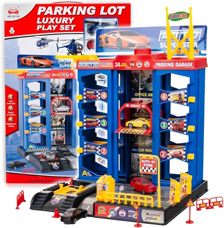 لعبة  كراج السيارات الحجم الكير 