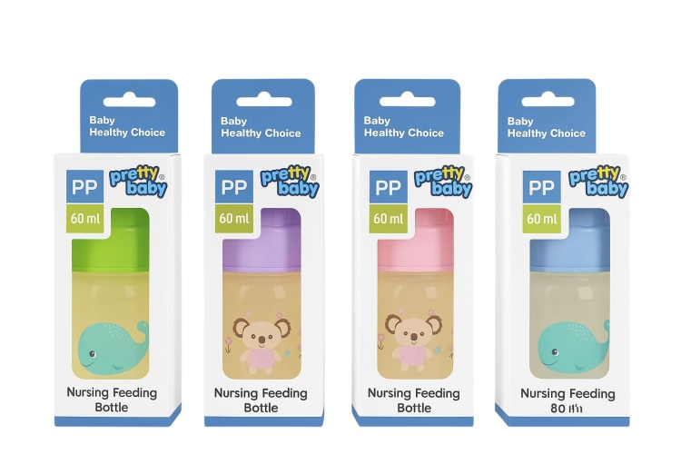 رضاعة اعشاب من برتي بيبي بحجم 60 مل