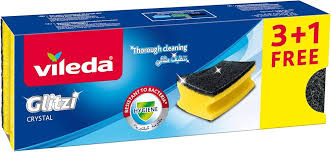 فيلدا إسفنج التنظيف  جليتزي 4 حية