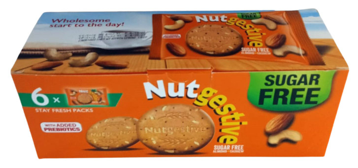 نيوتجيستيف لوز وكاجو خالي من السكر 6*40غم