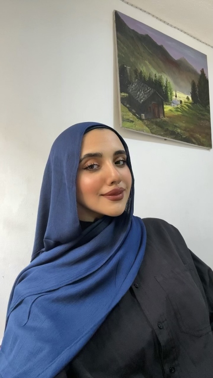 قمطة قطنية كحلي 