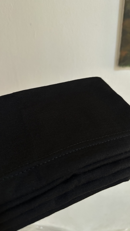 قمطة قطنية اسود 