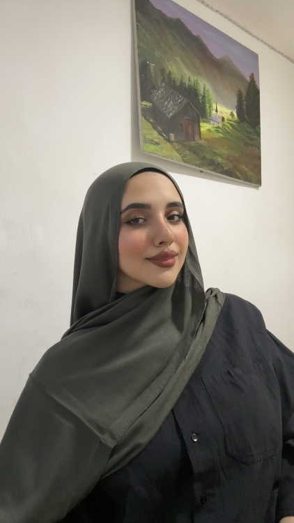 قمطة قطنية اخضر زيتي 