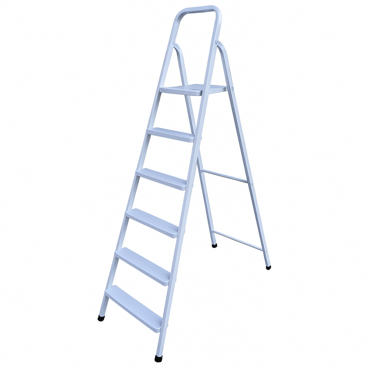 سلم حديد 6 درجات