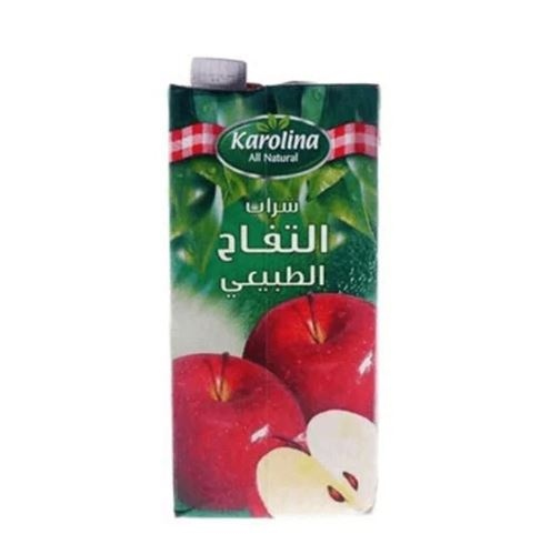 كارولينا عصير التفاح الطبيعي 1لتر