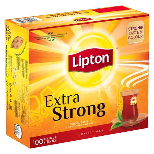 Lipton Yellow Label Extra Strong Tea 100 Bags