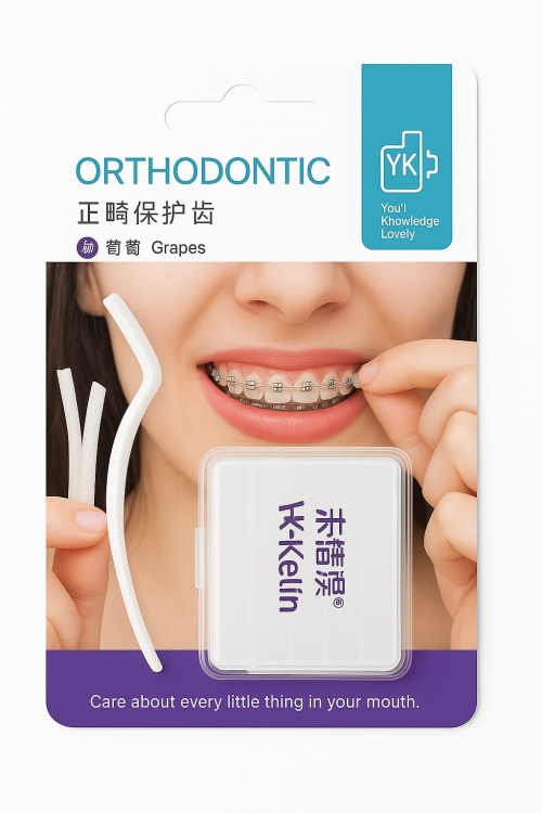 شمع تقويم اسنان بنكهة العنب من كيلين 