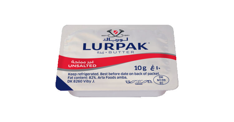 لوربك زبدة غير مملحة 10غرام