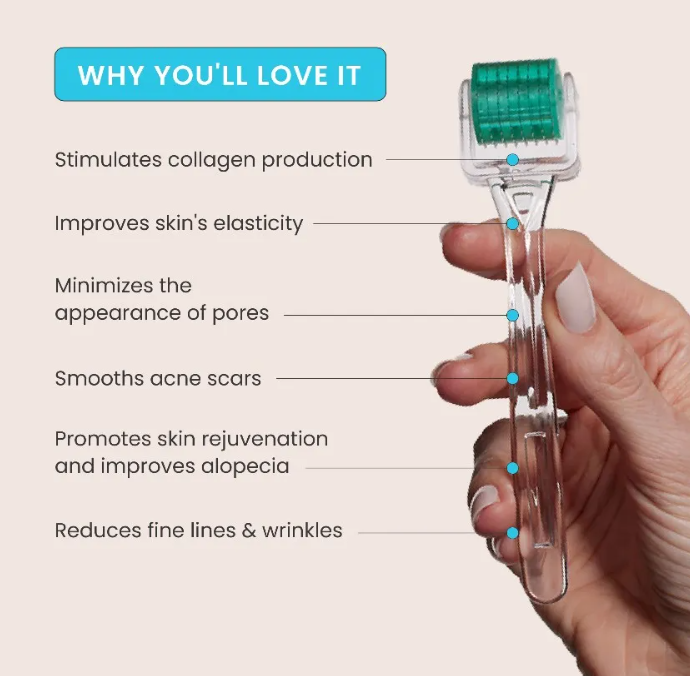 Timeless Skin Care, 192 Micro Needle Dermaroller 1.0mm