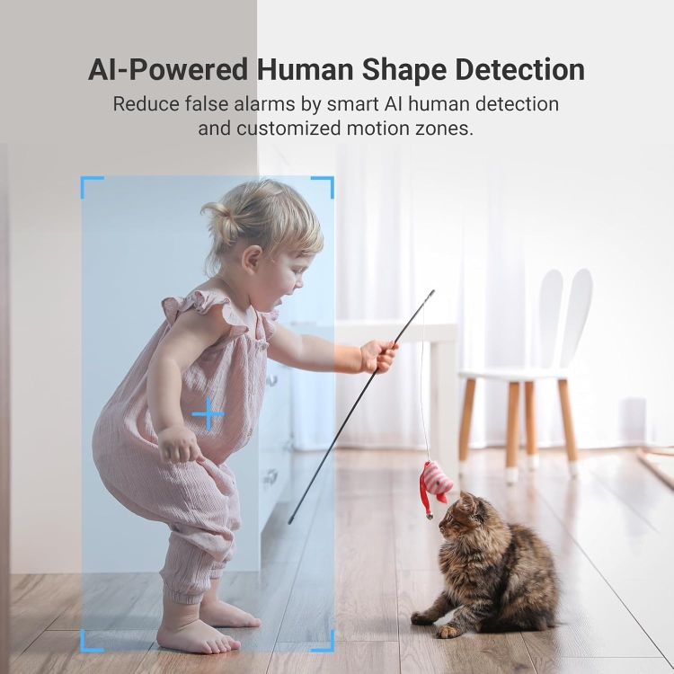 EZVIZ CB2 2K SIM 4G INDOOR  -BATTERY 2000 MAH - (UP TO 512GB)