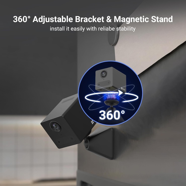 EZVIZ CB2 2K SIM 4G INDOOR  -BATTERY 2000 MAH - (UP TO 512GB)