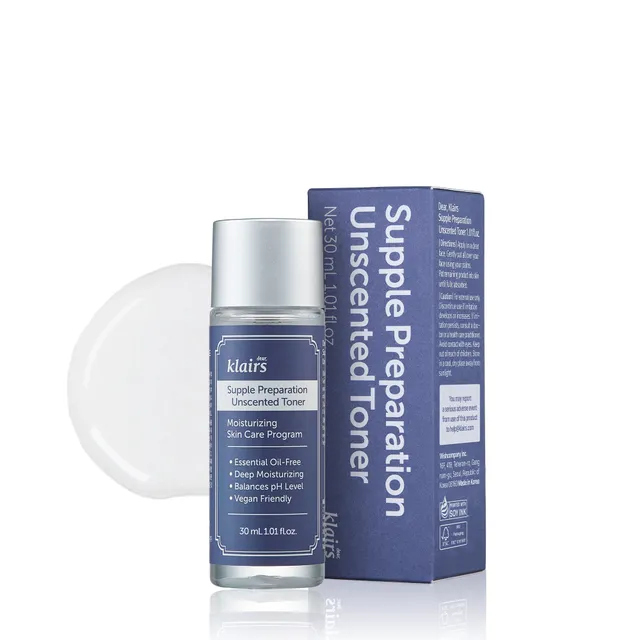 klairs supple preparation unscented toner تونر لترطيب ودعم البشرة 