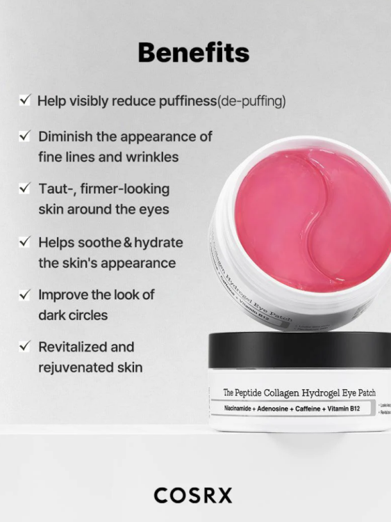 COSRX, The Peptide Collagen Hydrogel Eye Patch