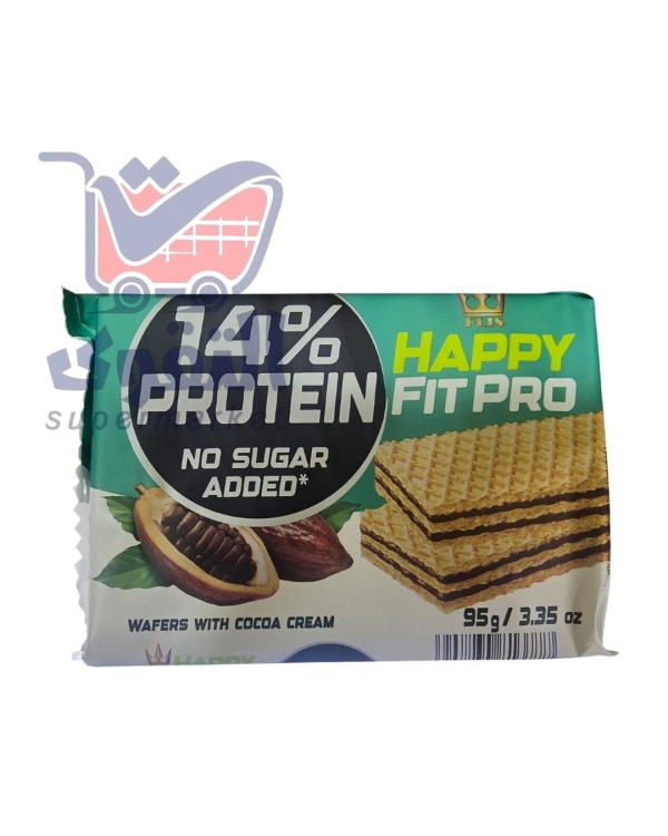 هابي ويفر كاكاو 14بروتين 95غ