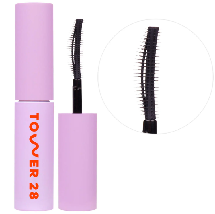 Tower 28 Beauty, MakeWaves Lengthening + Volumizing Mascara 
