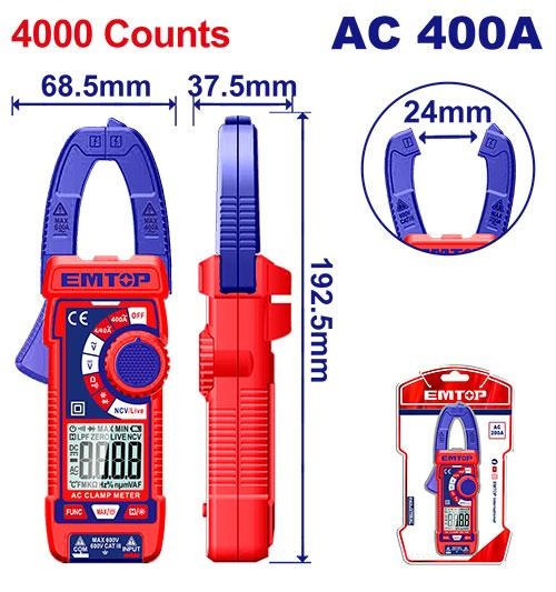 ساعه قياس كلامبس ميتر 400A    EDMR762001